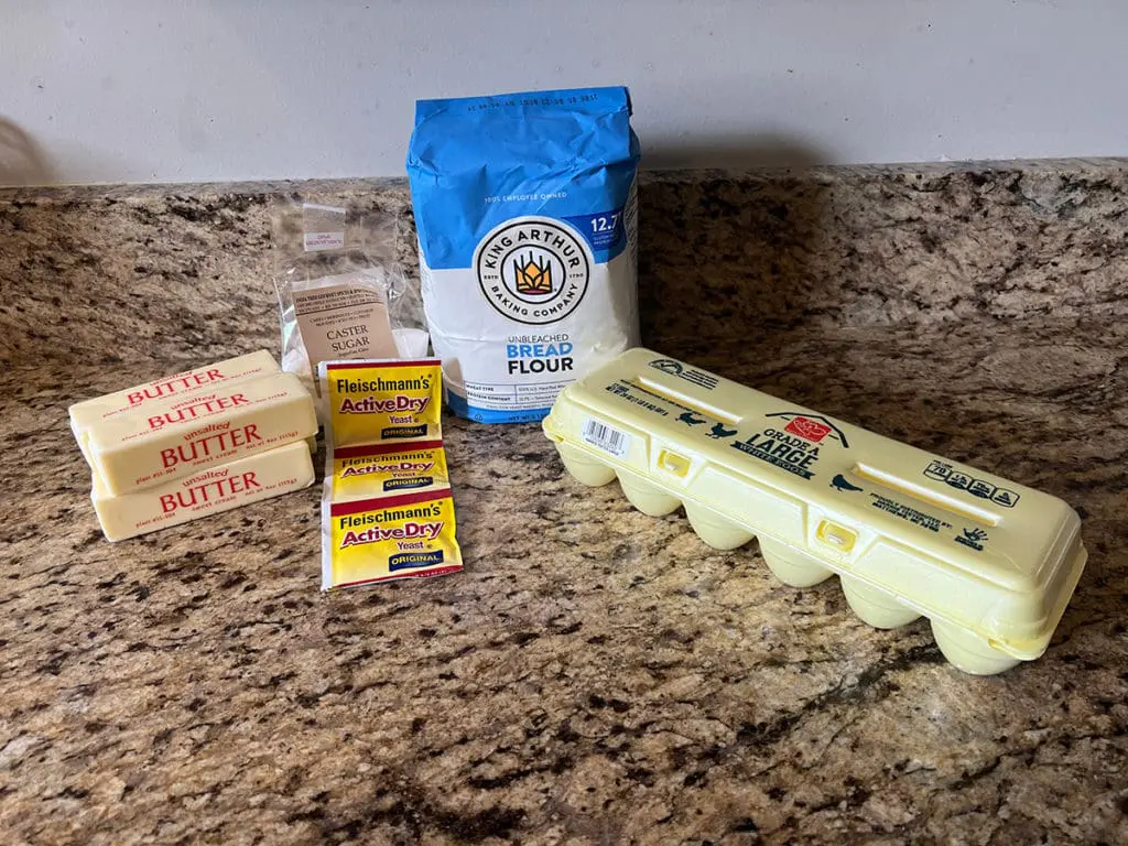 Croissants Ingredients