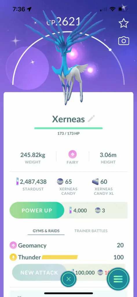 Xerneas pokemon caught in New York