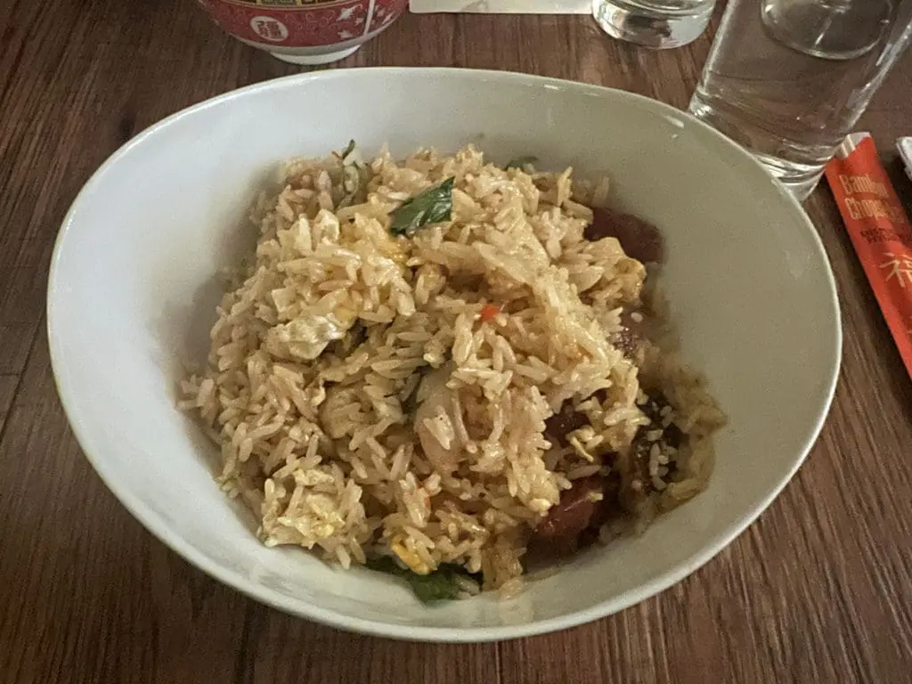 Piggyback Shrimp Fried Rice