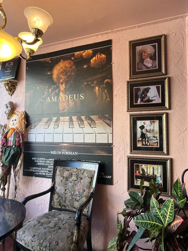 Amadeus movie memorabilia