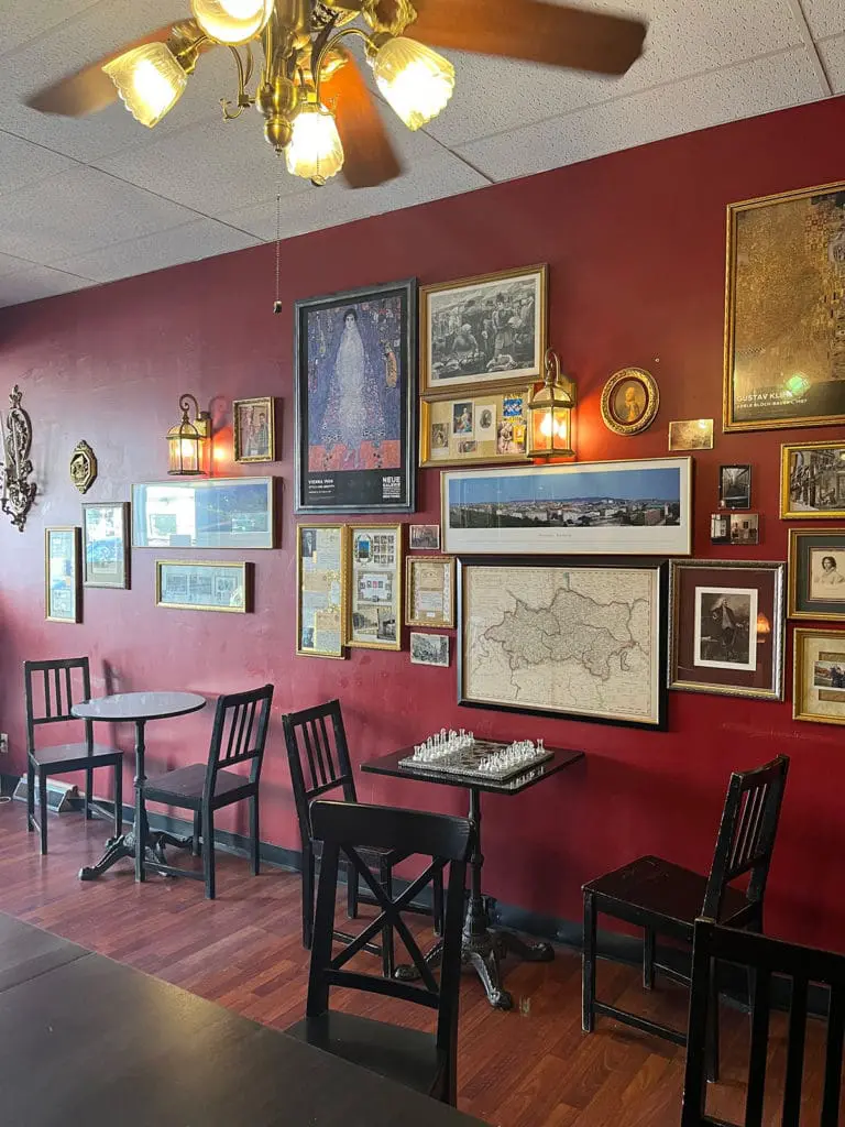 Caffe Amadeus seating area