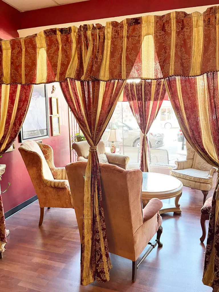 Caffe Amadeus seating area