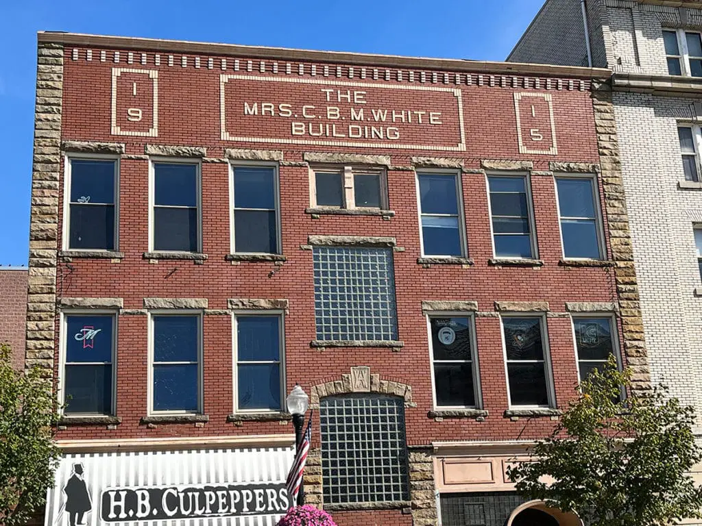 Mrs. CBM White building