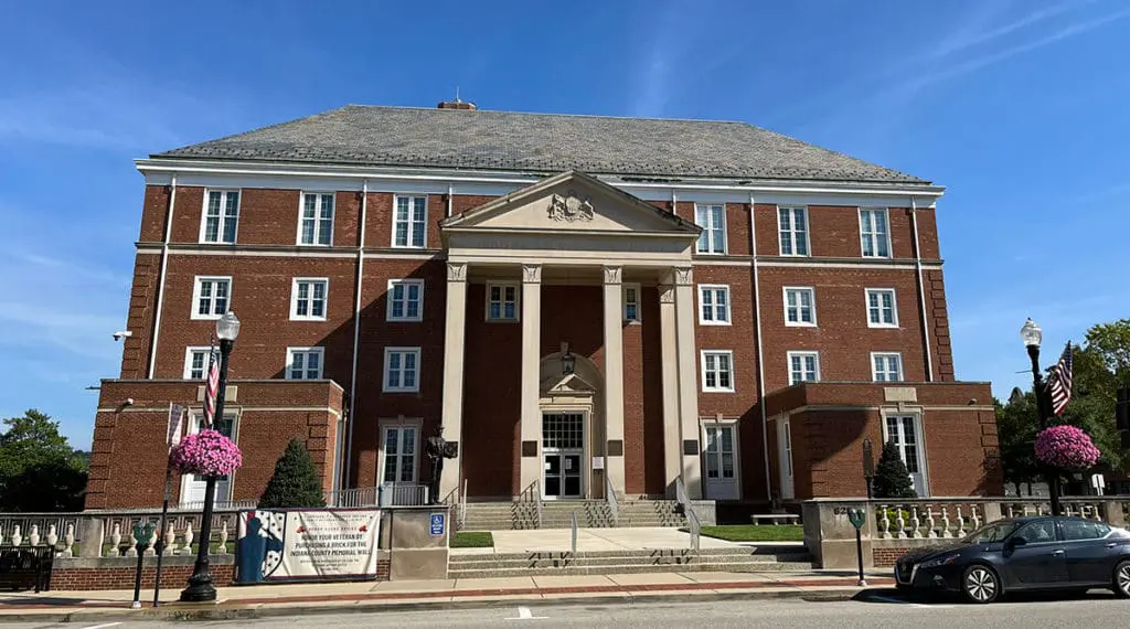 Indiana Pennsylvania courthouse