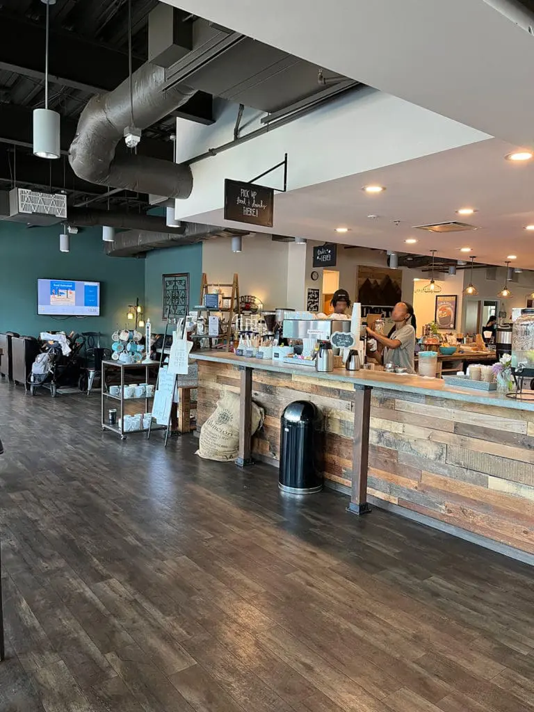 Ridgetop Coffee Pickup Counter Alternate View