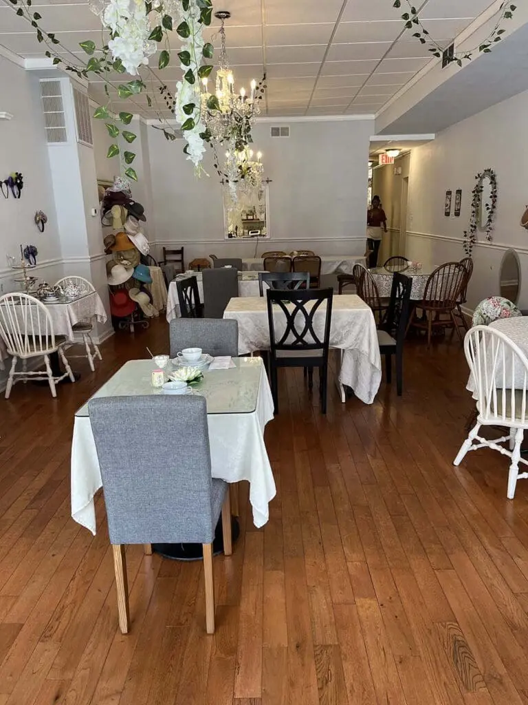 Miss Minerva's interior