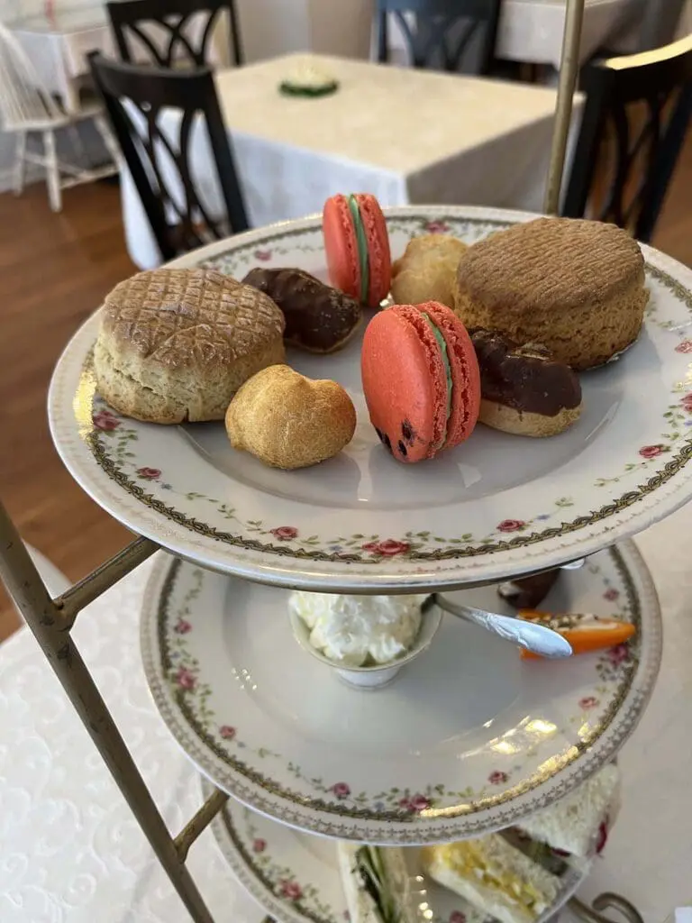 Scones and desserts