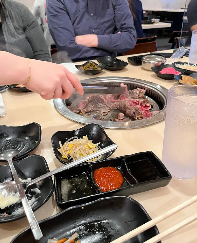 So KBBQ brisket on grill