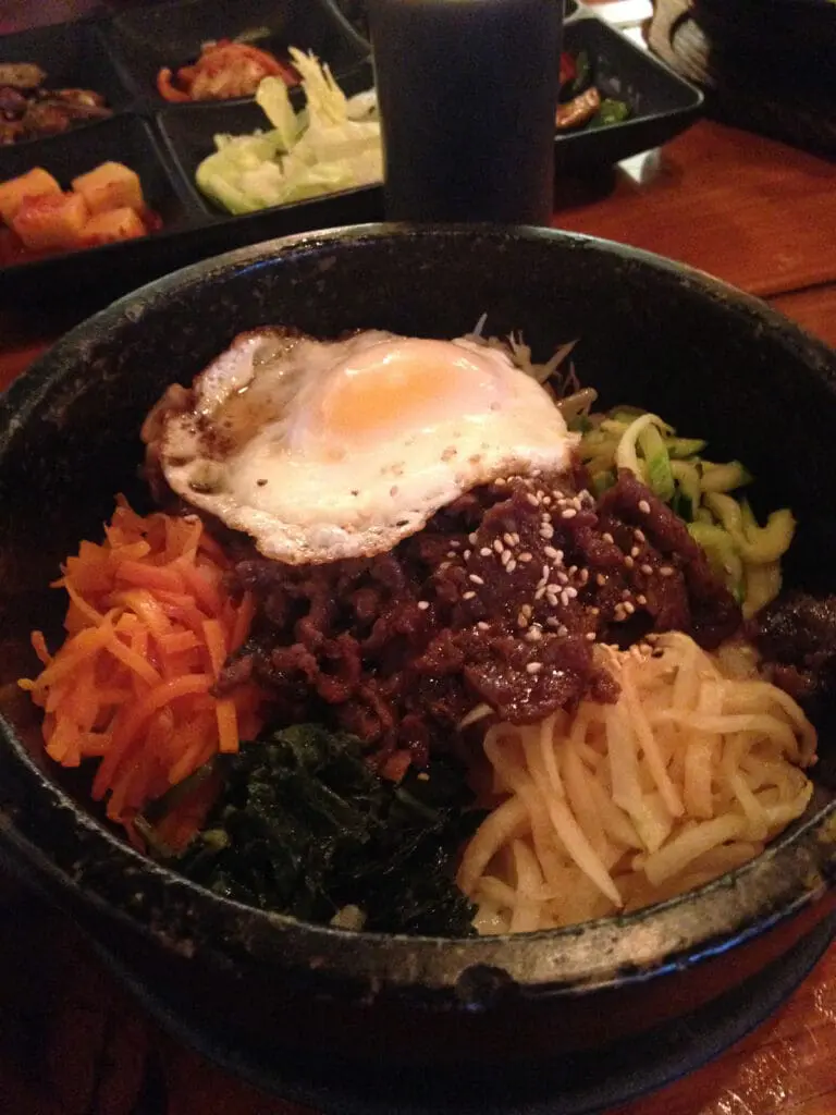 Taste of Korea dolsot bibimbap