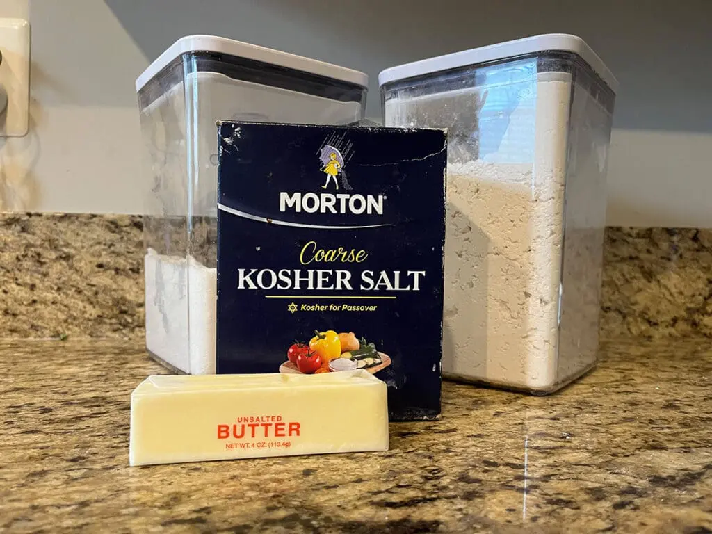 Lemon Bars ingredients