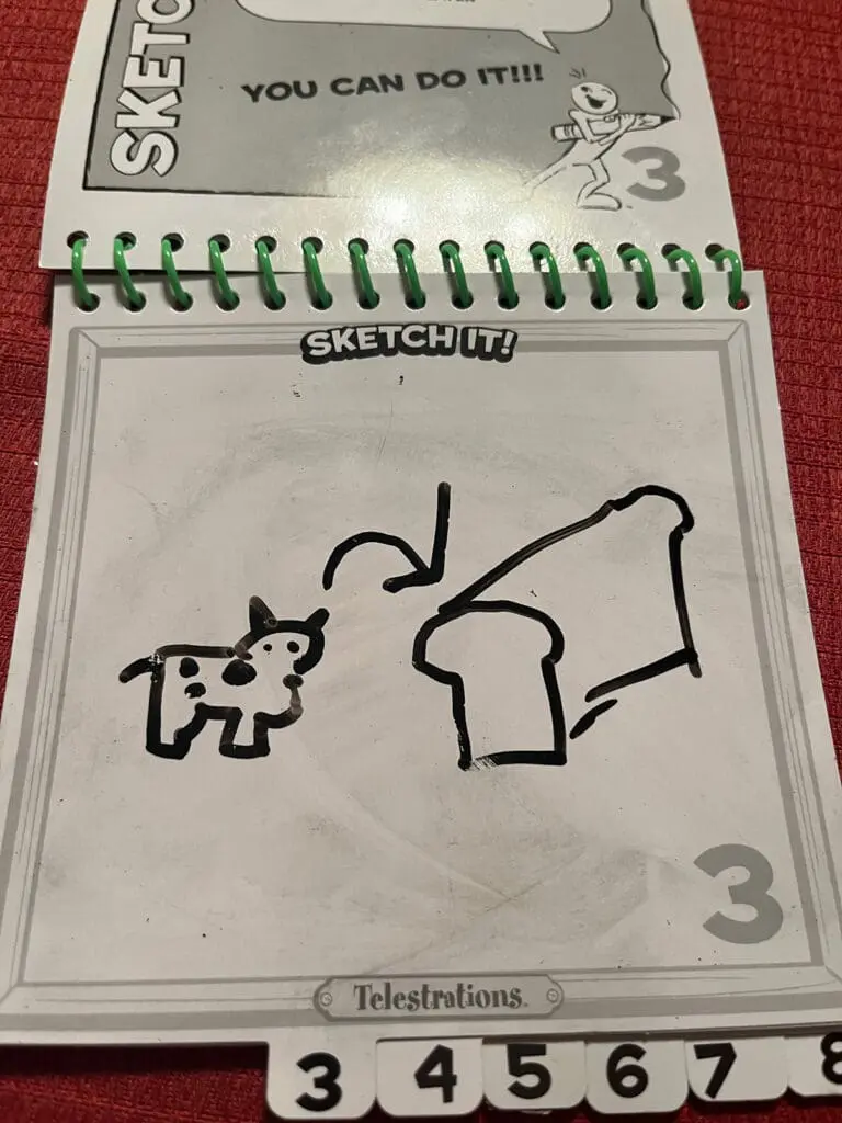 Telestrations second drawing