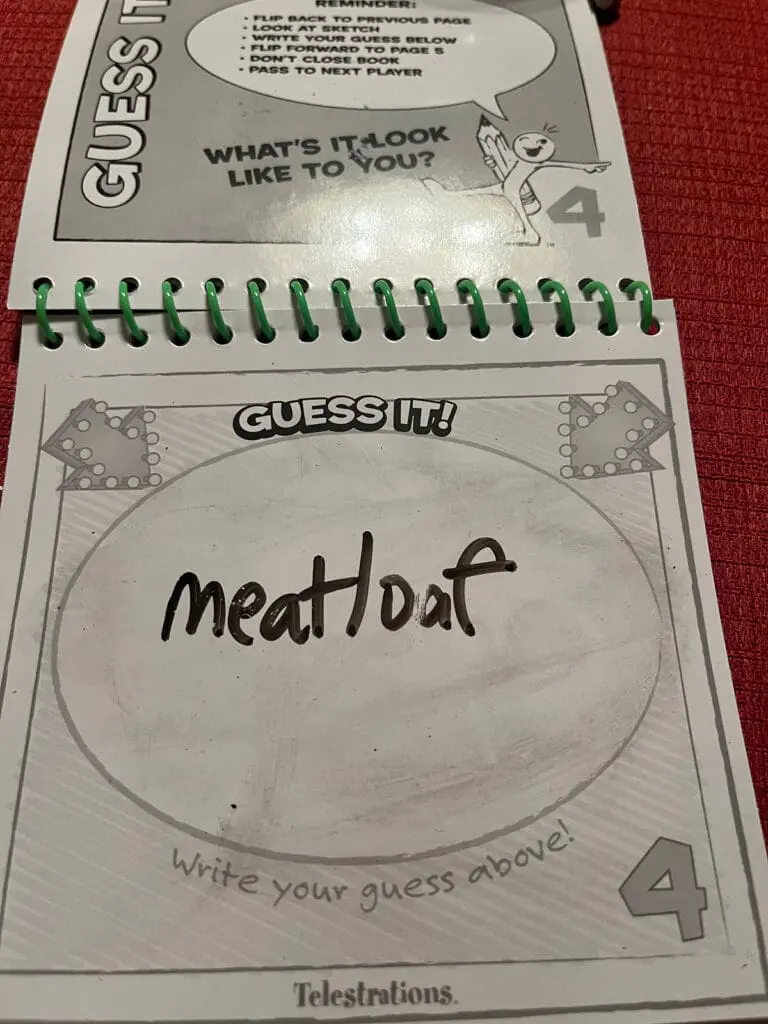 Telestrations second guess