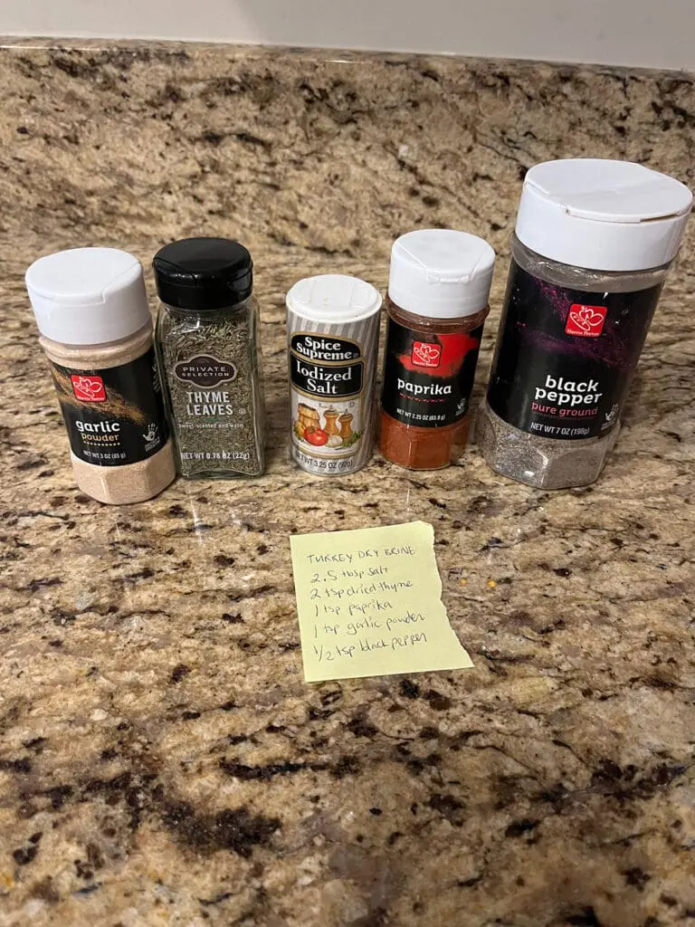 Turkey seasonings