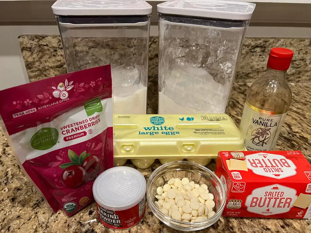Biscotti Ingredients