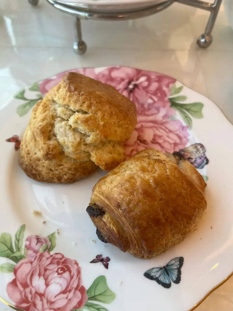 Lady Camellia Dani Scones and Croissants