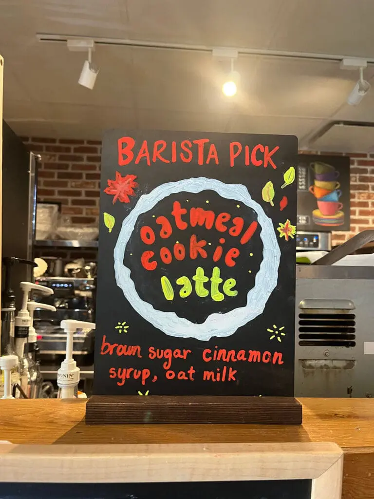 Misha's barista pick
