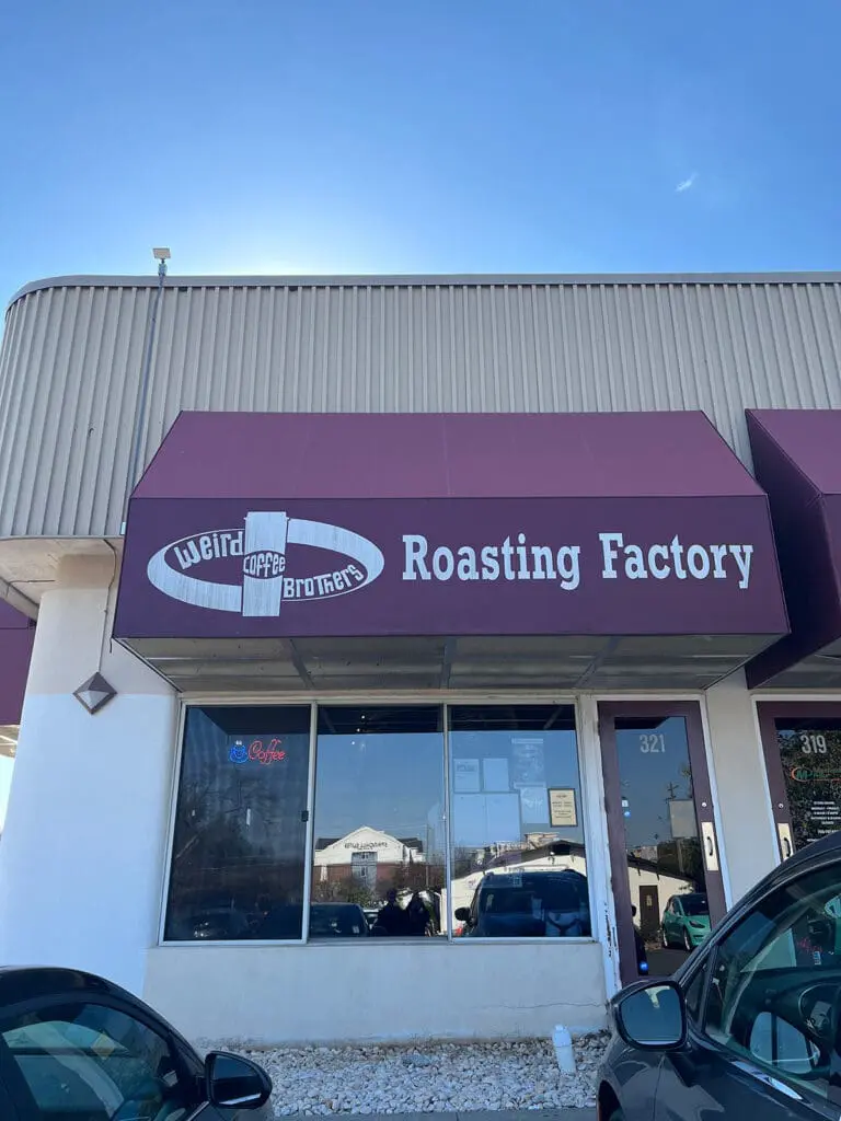 Weird Brothers Outdoors Sign