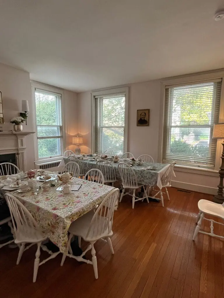 Tea Cart Winchester Dining Room Large tables