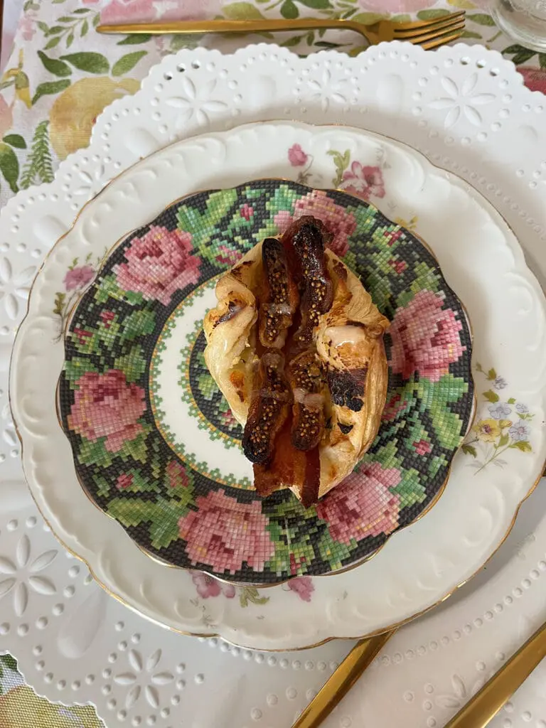 Tea Cart Winchester Fig Bacon Galette