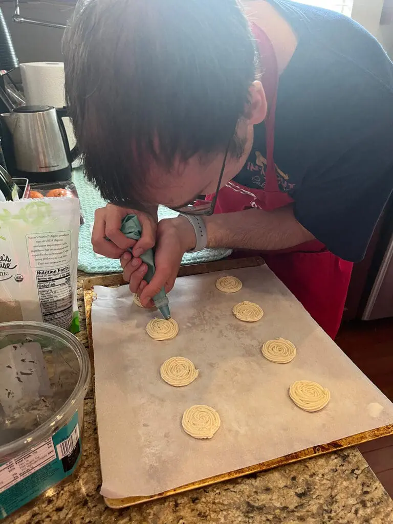Viennese Whirls Piping