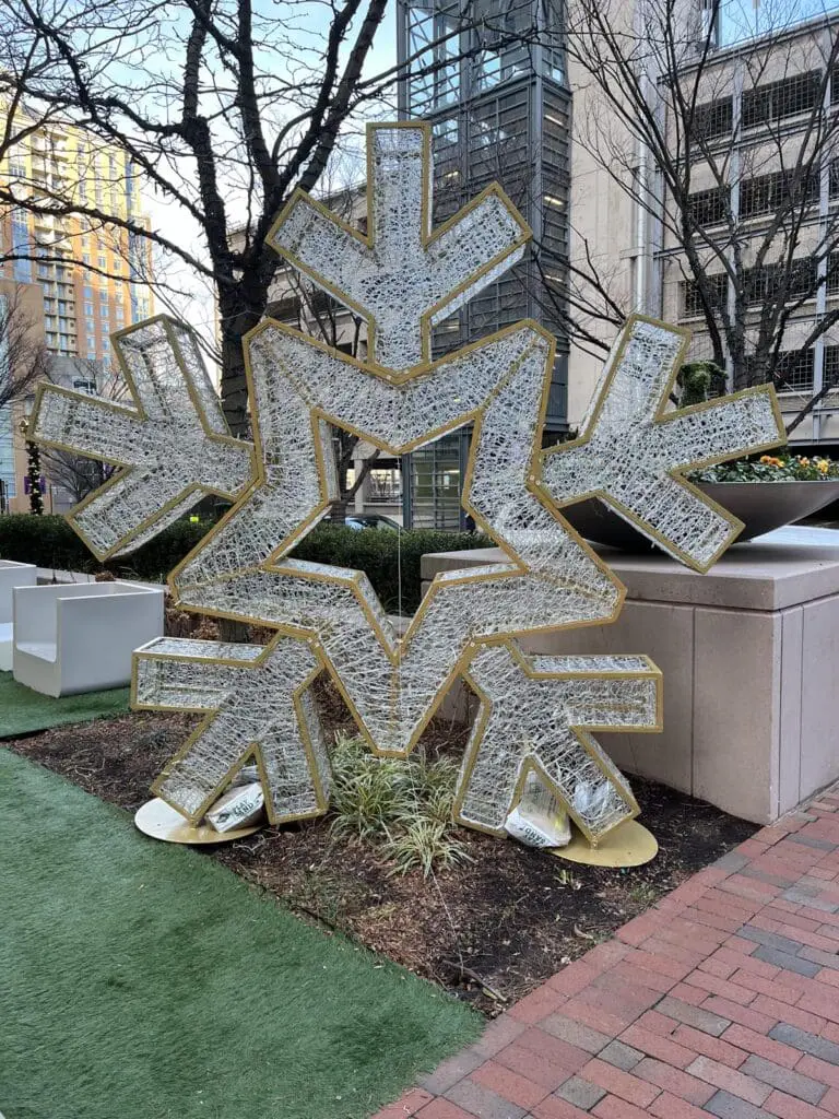 Reston Town Center Snowflake