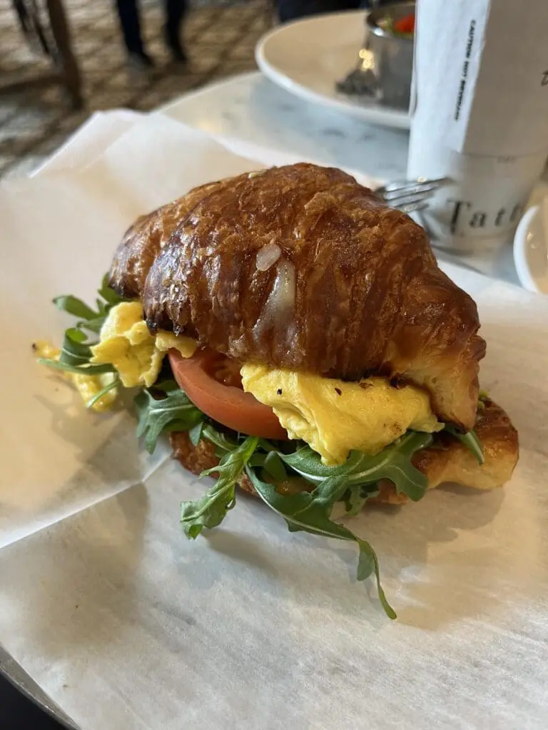 Tatte Bakery Breakfast Croissant
