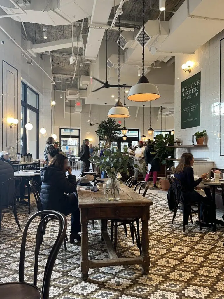 Tatte Bakery Cafe Area