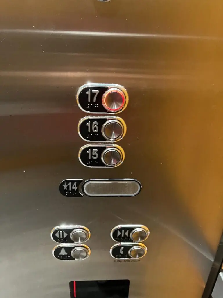 Tower Club Third Elevator