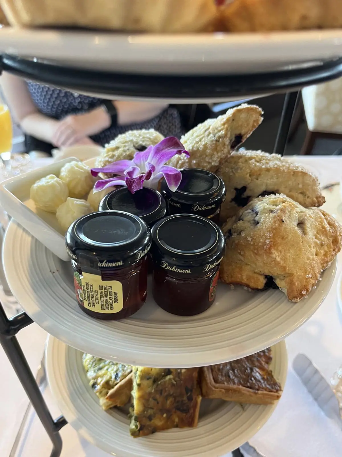 Tower Club Tray Scones