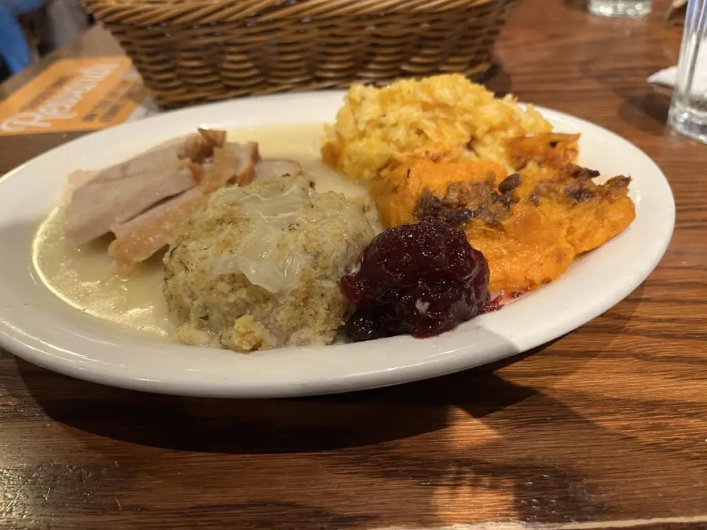 Cracker Barrel Turkey plate