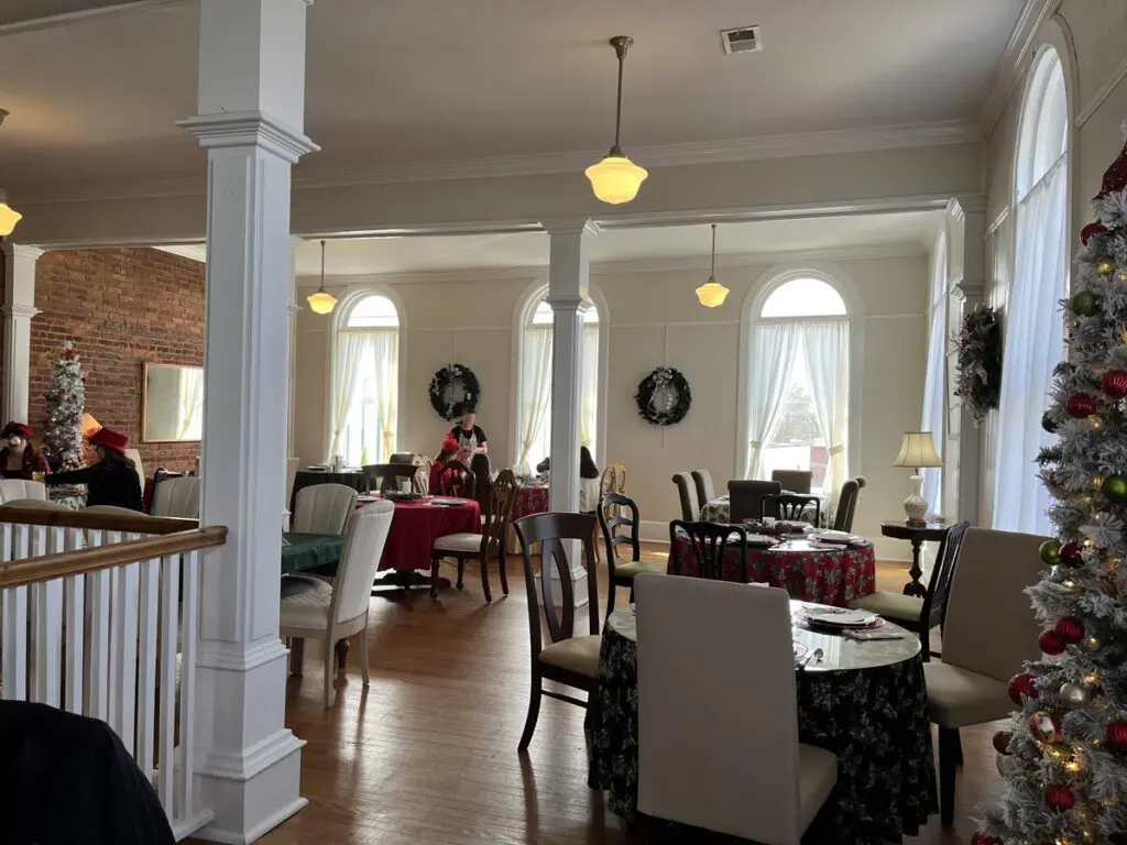 Laura's Tea Room Dining Room View