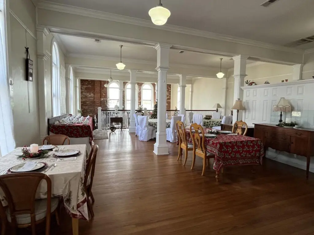 Laura's Tea Room second floor