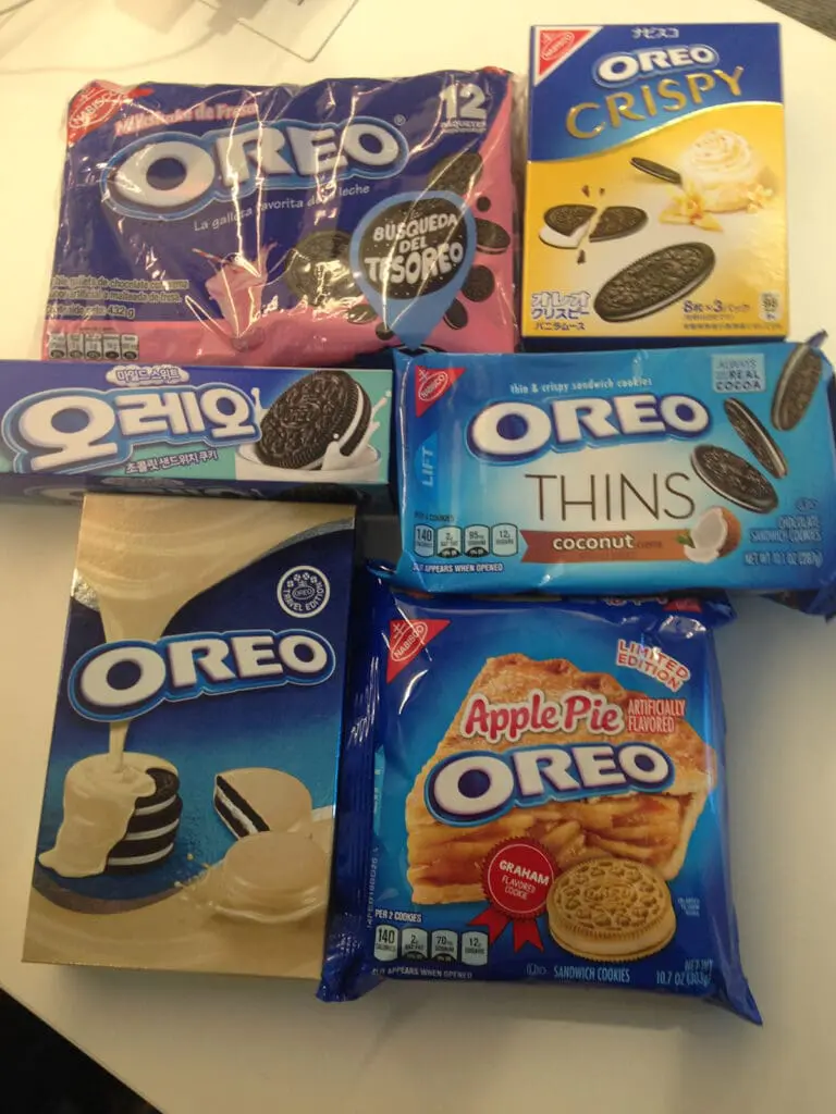 Variety of Oreos in Vault