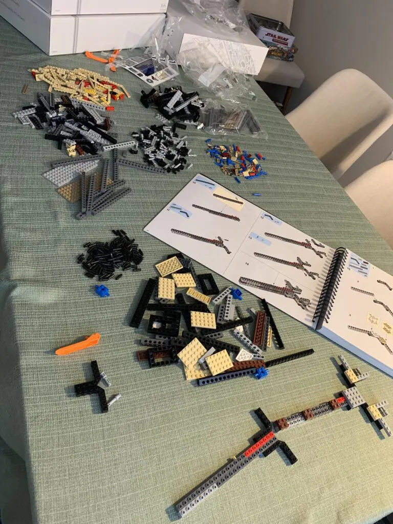 lego millennium falcon pieces