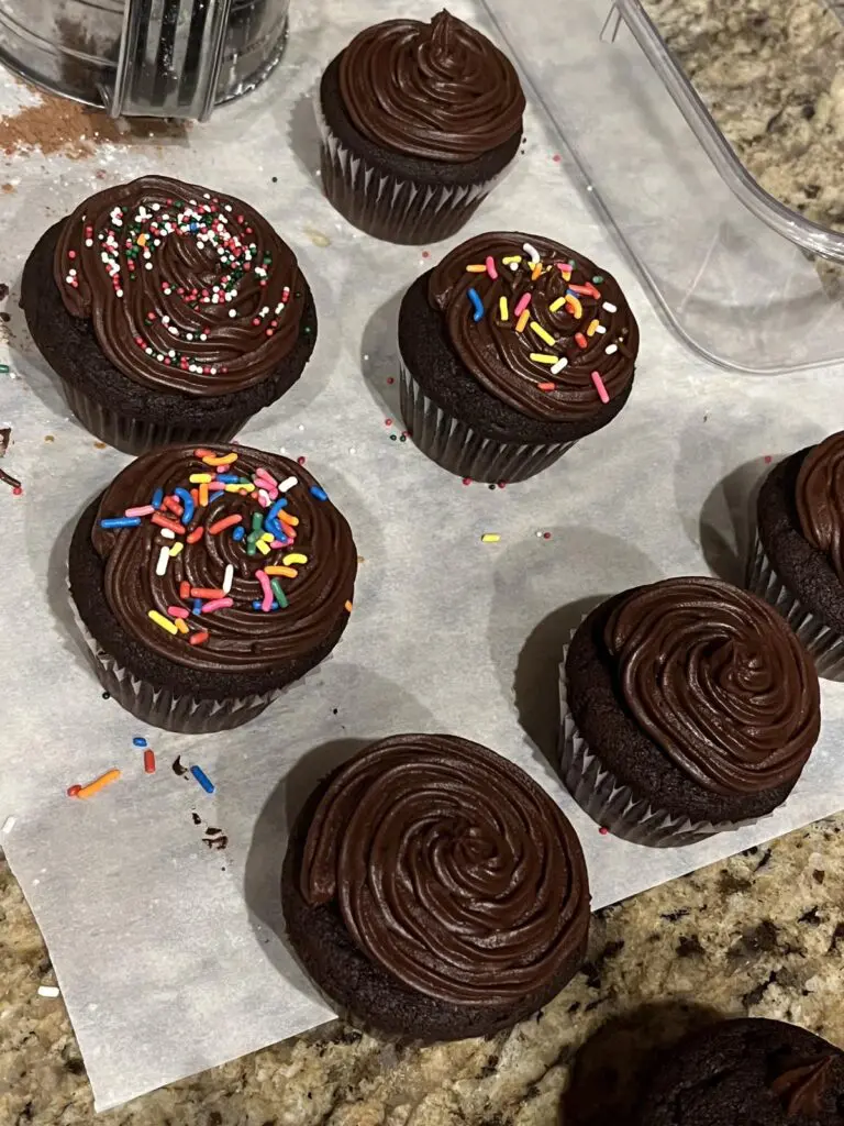 Cupcakes with Sprinkles