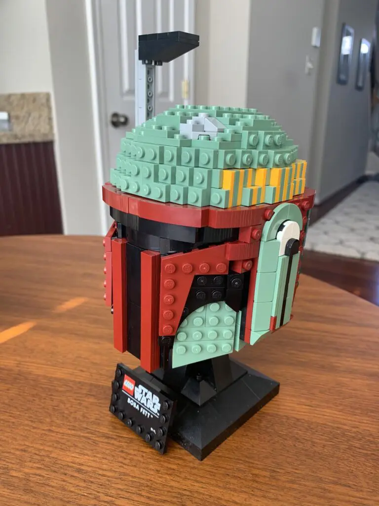 lego boba fett helmet side view
