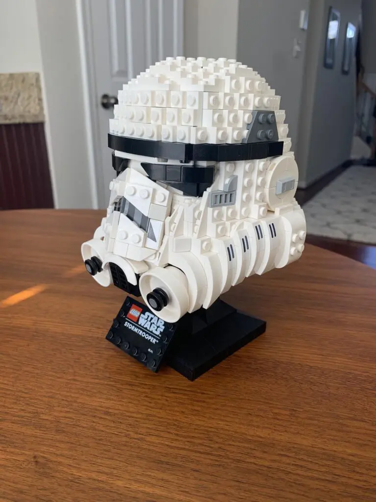 lego stormtrooper helmet side view