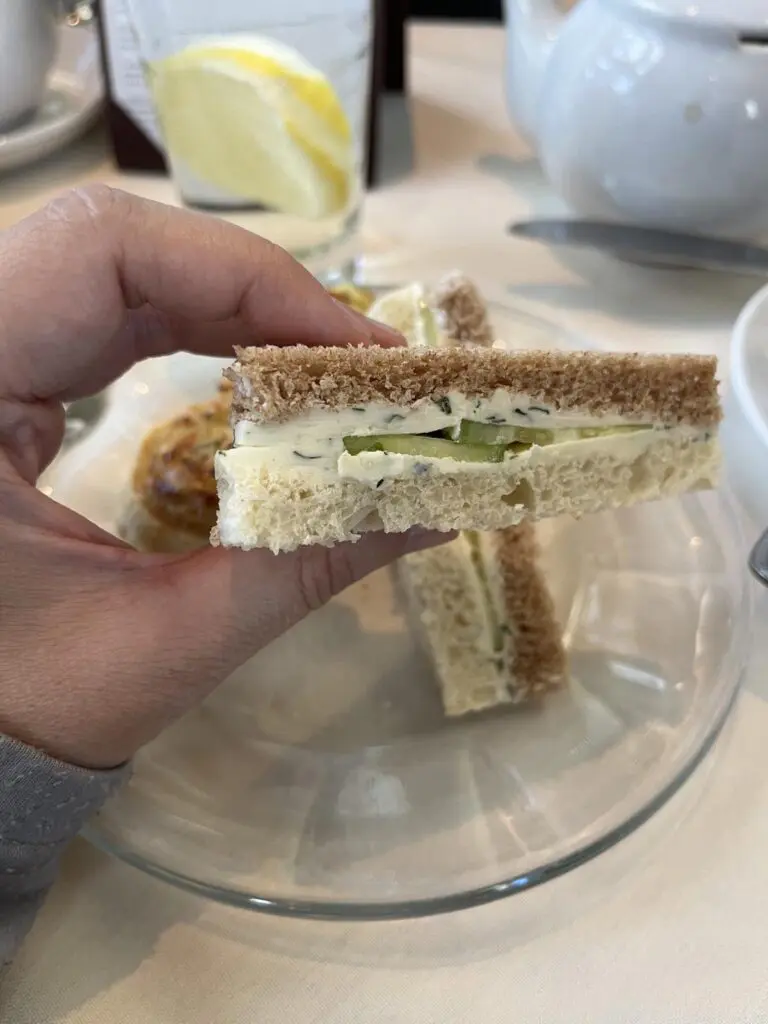 boulder teahouse cucumber sandwich