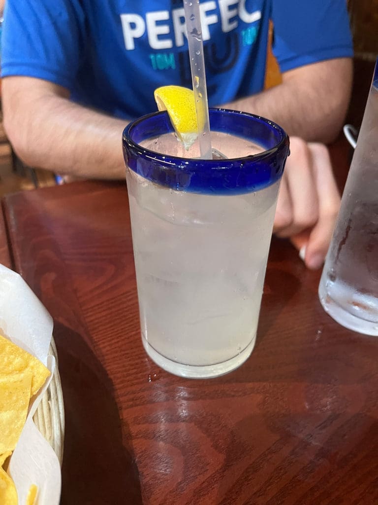 El Paso Taqueria lemonade