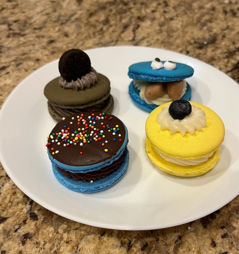 Mocatinas macarons