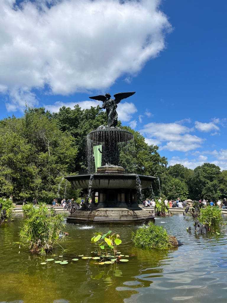 New York Central Park Bethesda Fountain