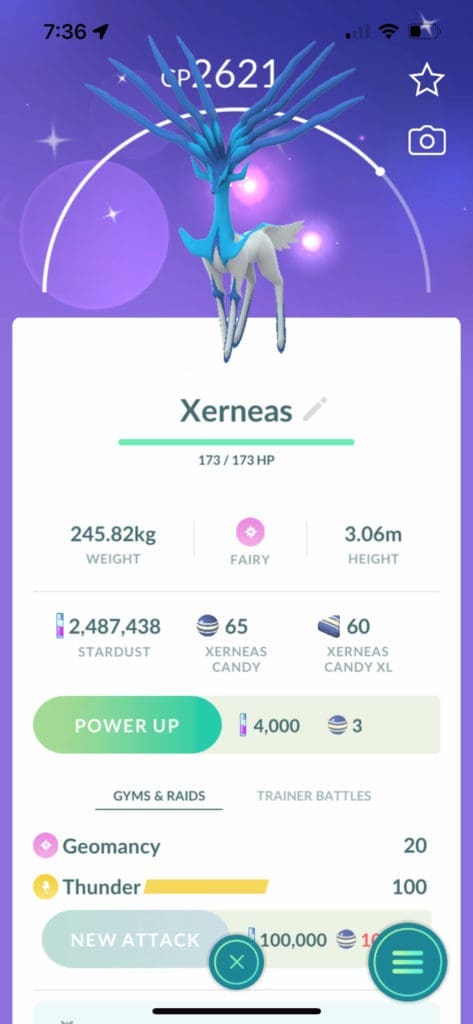 Xerneas pokemon caught in New York