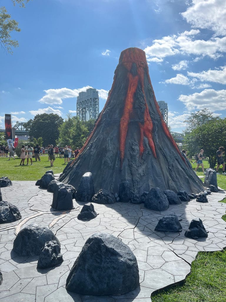 Pokemon Go Fest Volcano at Randall's Island Park