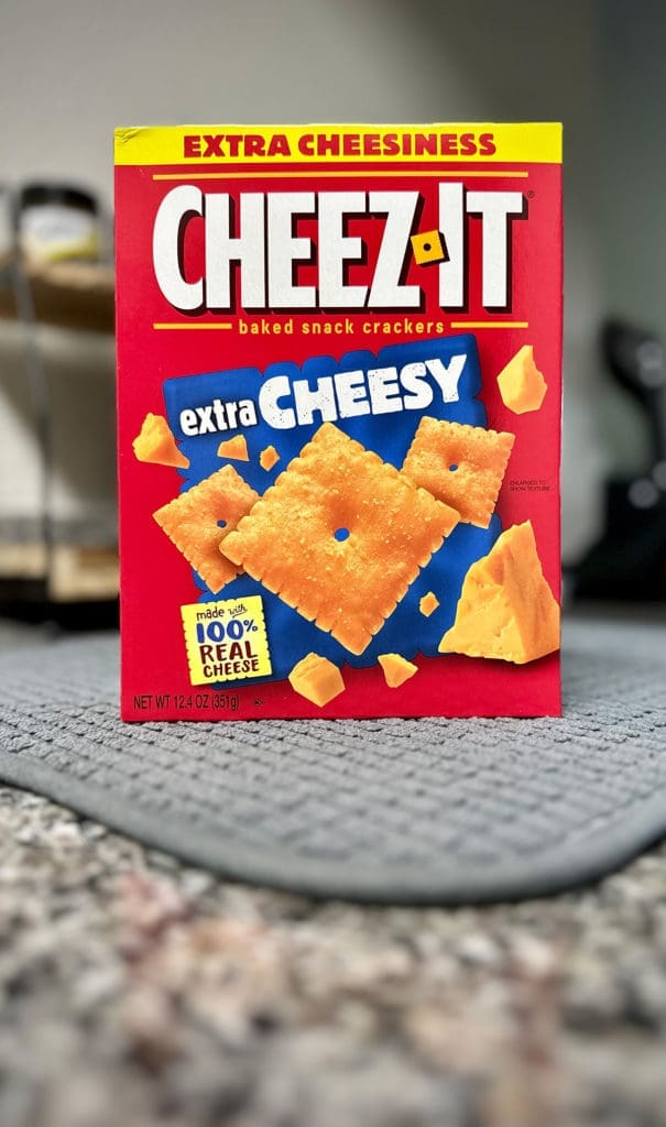 Train Snacks Extra Cheesy Cheez-Its