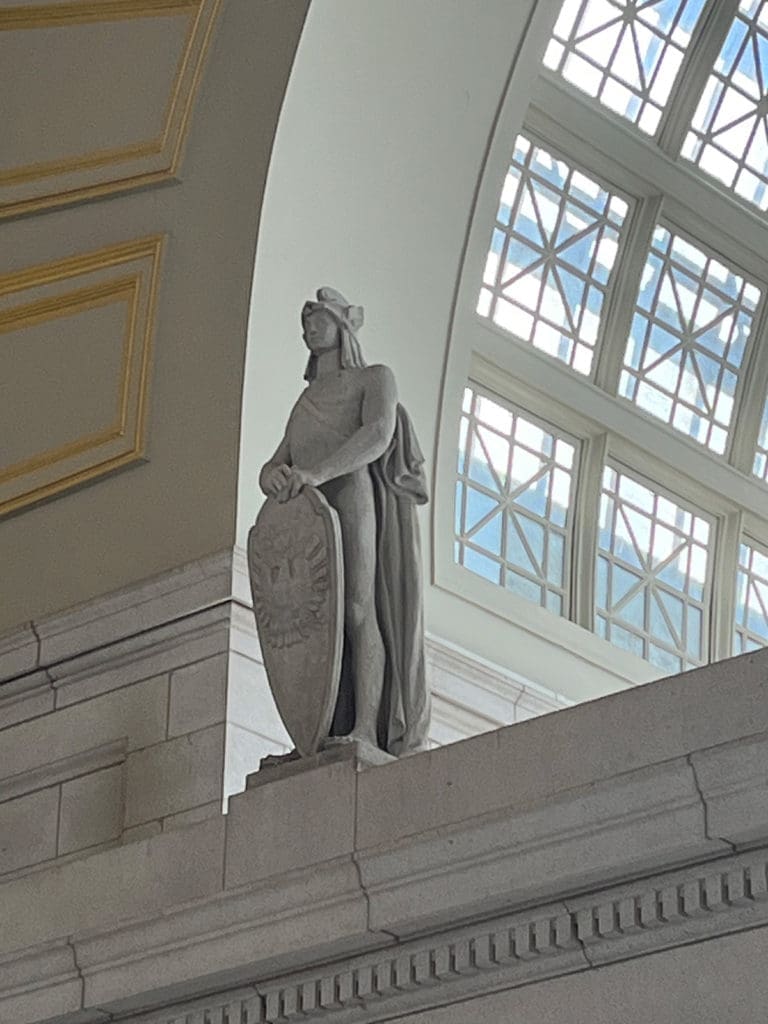 Union Station Statue