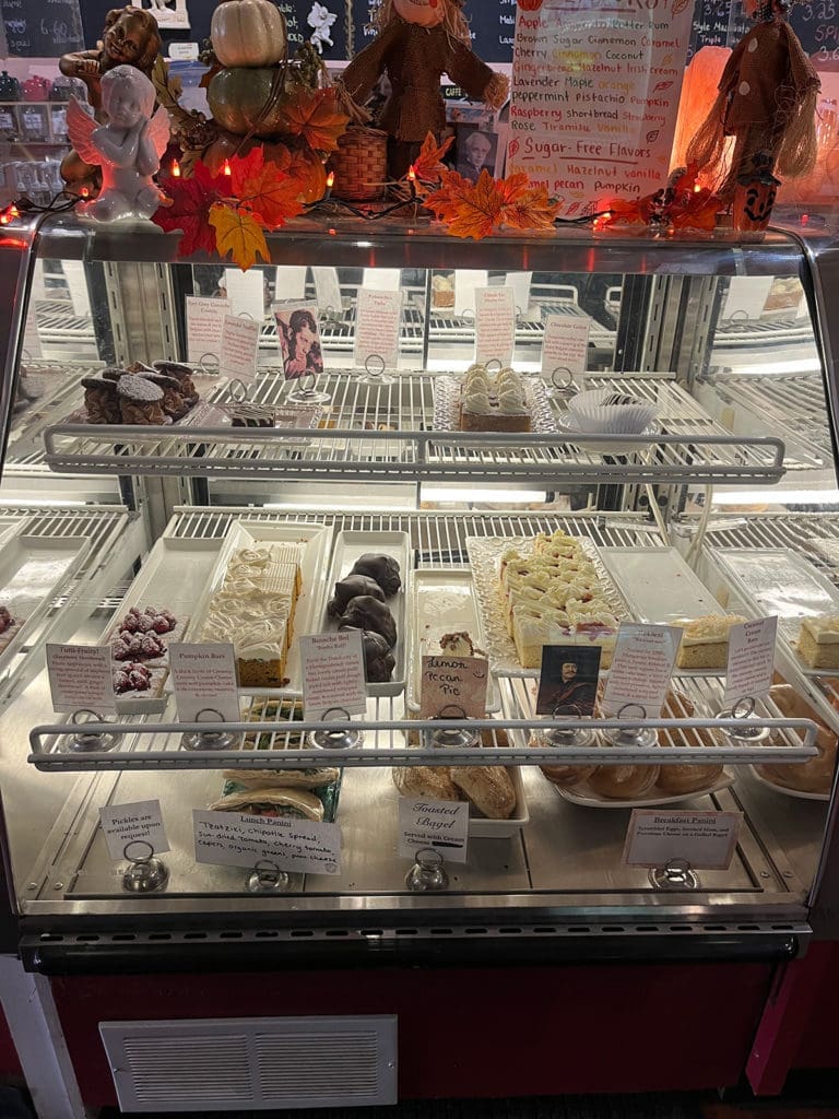 Caffe Amadeus dessert counter