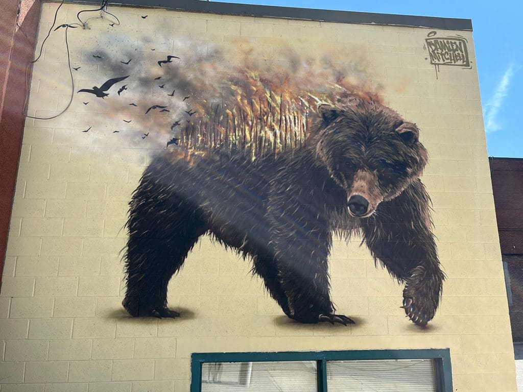 Philadelphia Street Bear Mural