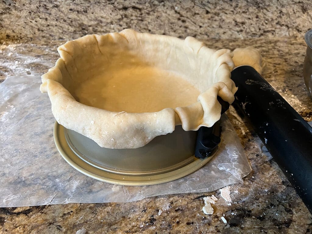 Springform Pan with Crust