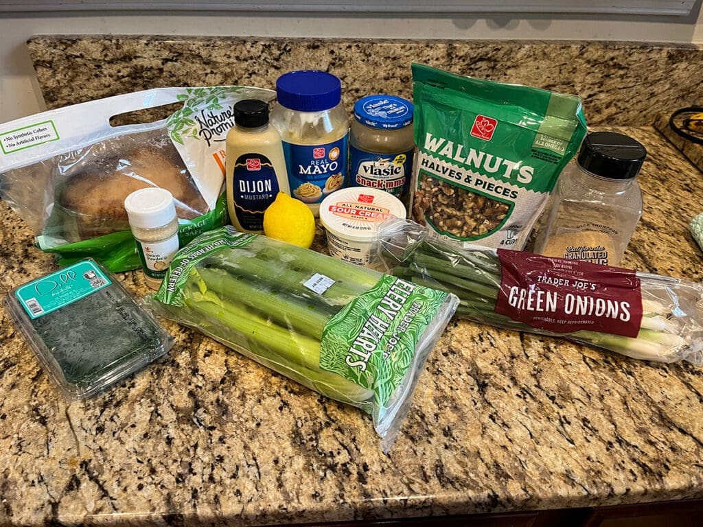 Chicken Sandwich ingredients