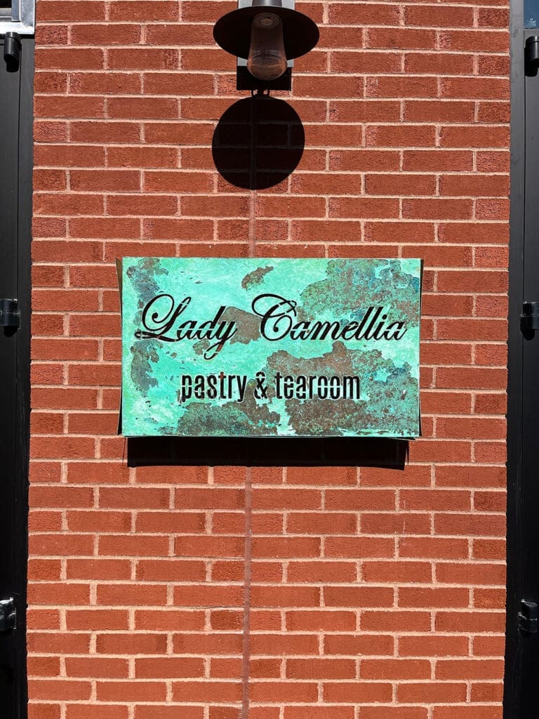Lady Camellia Building Sign